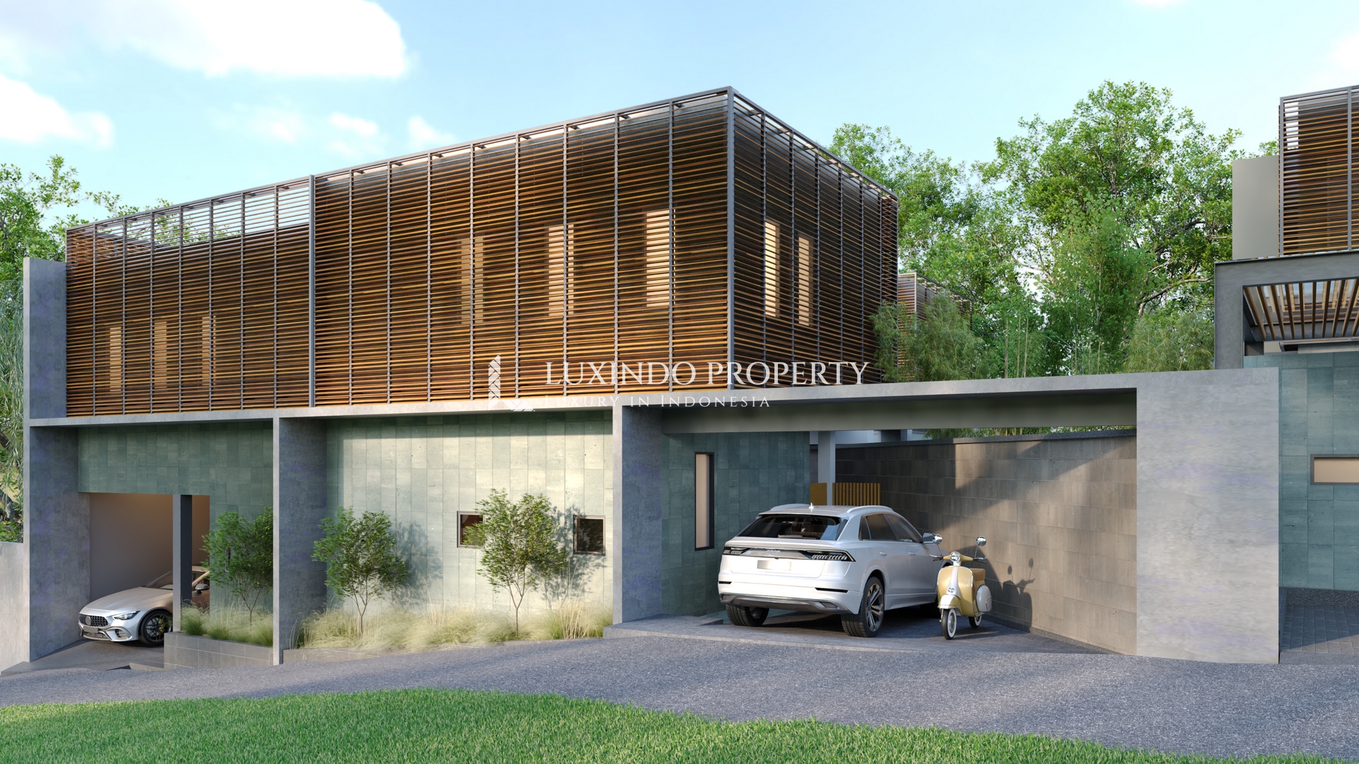 TUMBAK BAYUH - REFINED JAPANESE ARCHITECTURE MEETS BALI’S NATURAL BEAUTY (FHV505)